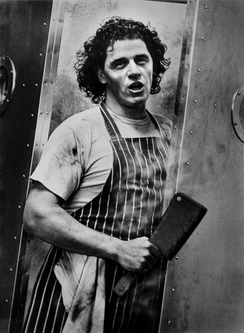 Marco with Meat Cleaver, 1990, Bob Carlos Clarke