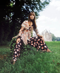 Jane Birkin in Chantilly, France, 1969, by Lichfield